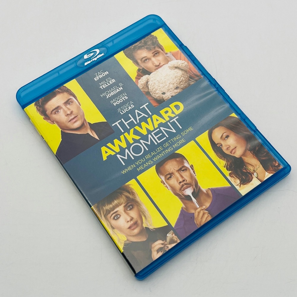 That Awkward Moment Blu-ray Zac Efron Miles Teller Michael B Jordan RomCom Movie
